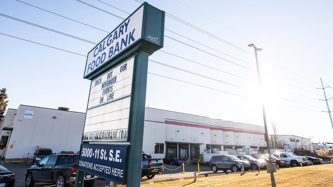 Keeping the Calgary Food Bank Community Healthy During COVID-19