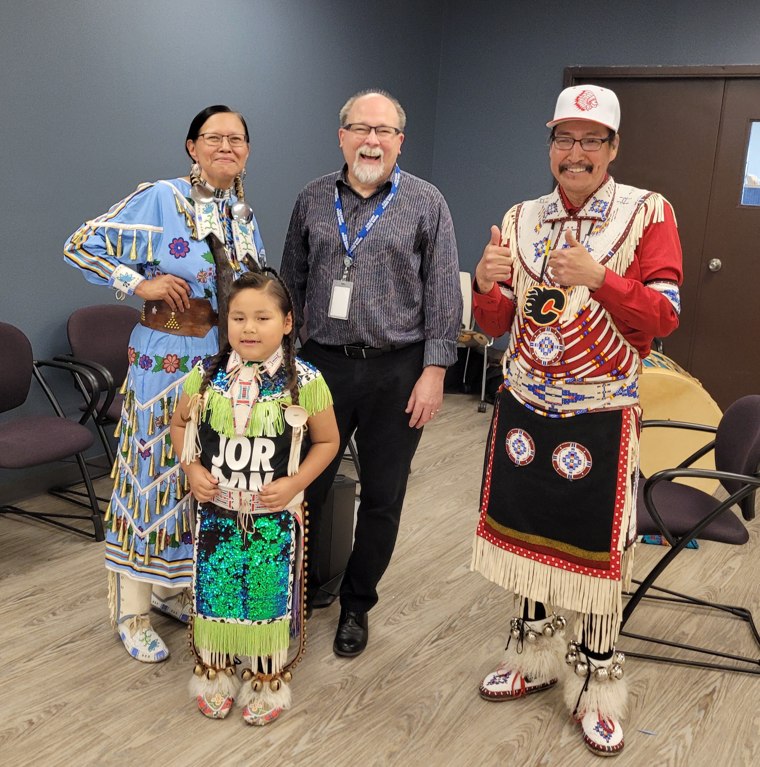 James, Sheldon, and Dancers