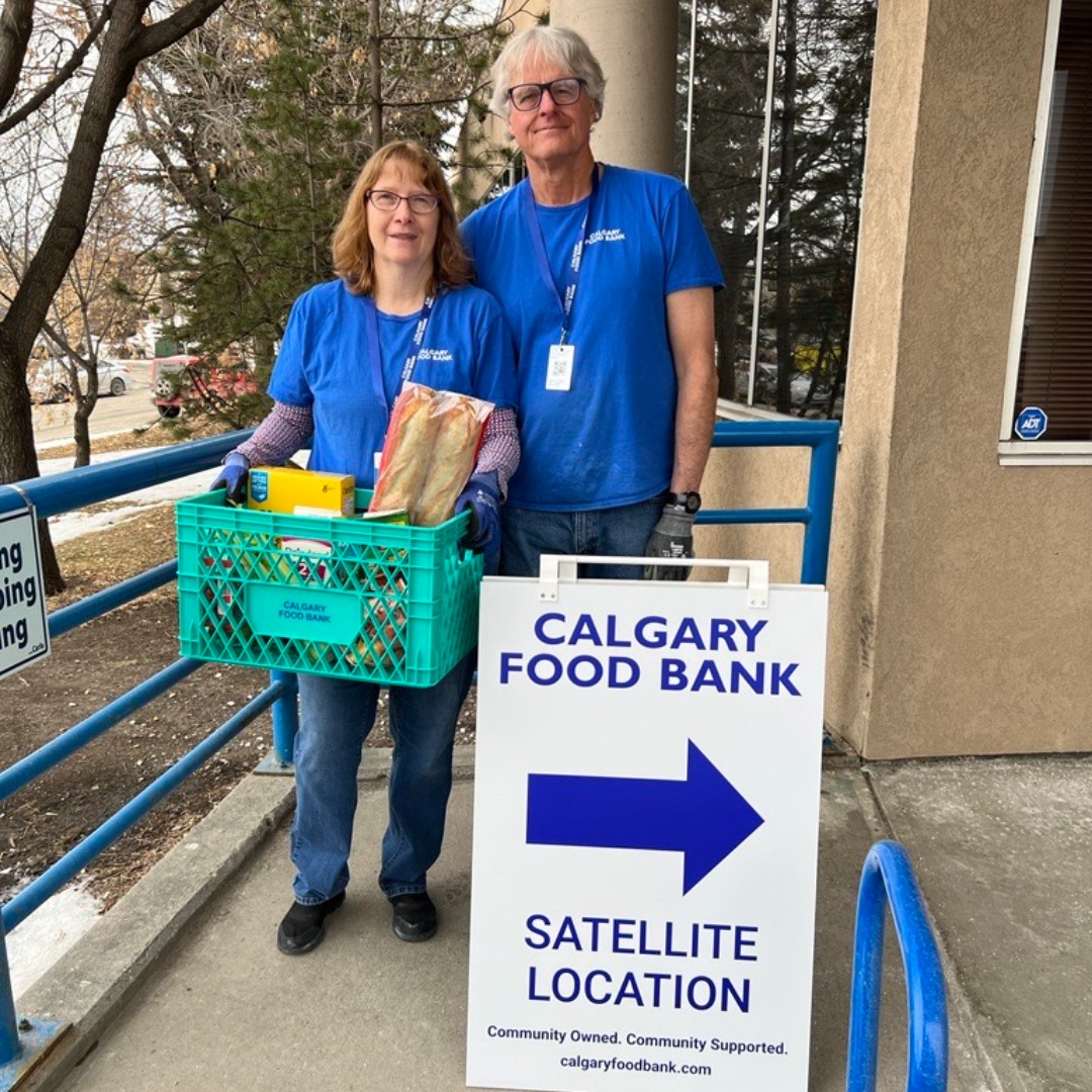 Father & Son with grocery bags 