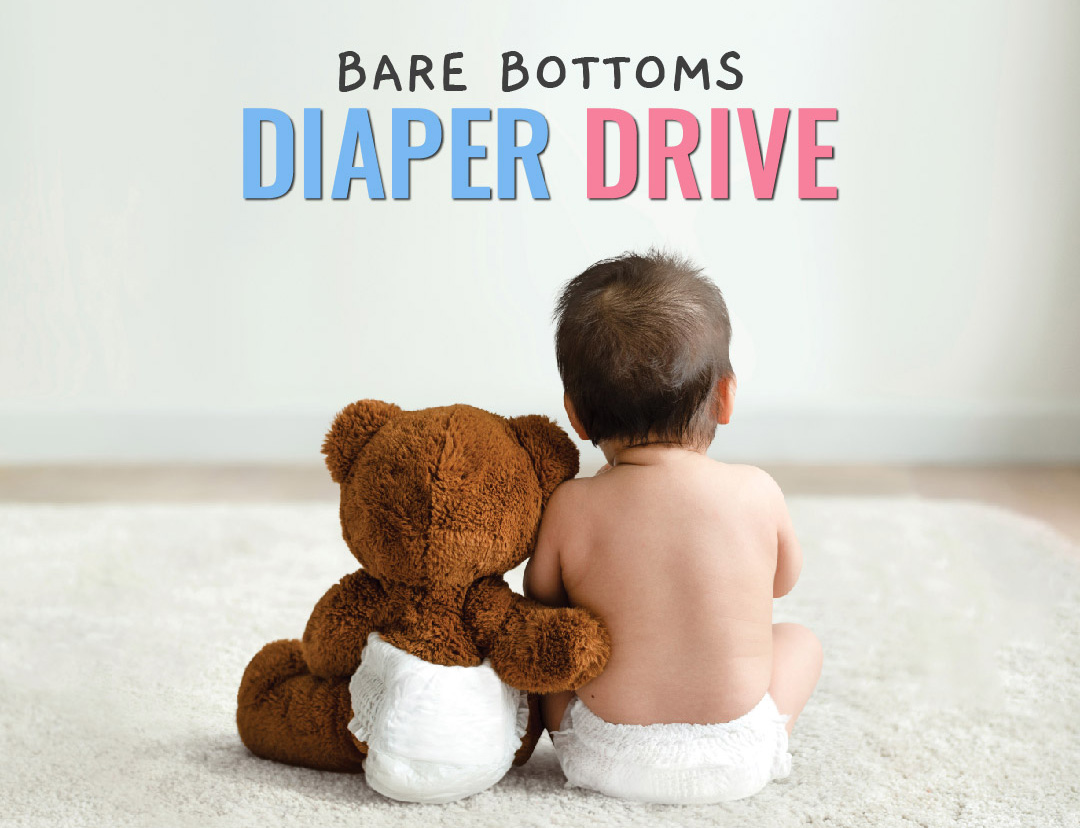 Calgary Food Bank Bare Bottoms Diaper Drive Campaign Image